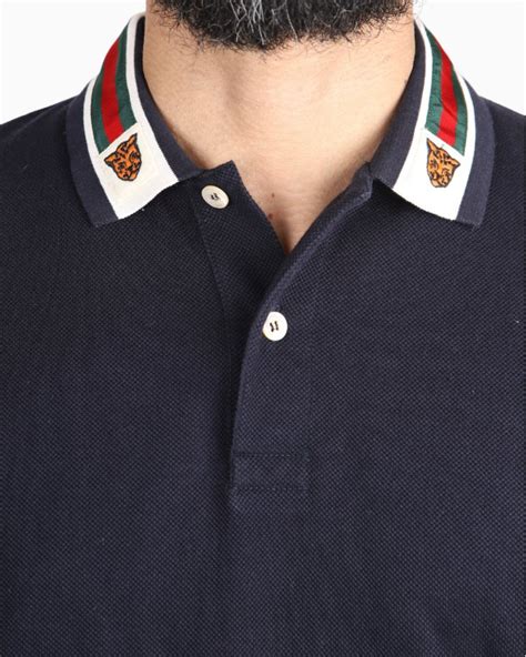 camisas gucci hombre originales|authentic gucci polo shirts.